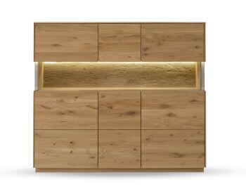 MassivHolz »St. Gallen« Highboard III Artikelbild 6