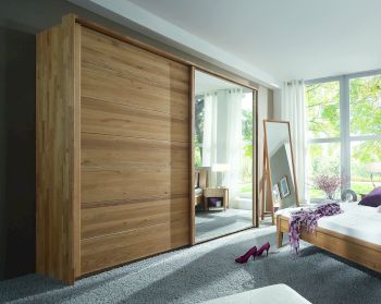 Massivholz »Choice« Schiebetüren-Kleiderschrank Artikelbild 6