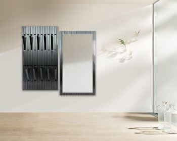 Massivholz »Piaforte« Garderobe schwarz Artikelbild 6