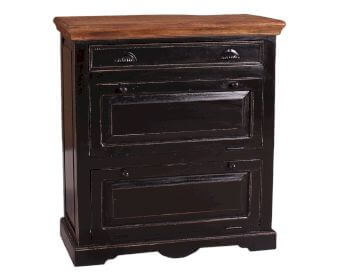SIT »Corsica« Massivholz Mango Schuhschrank - B85 x H90 x T40 Artikelbild 6