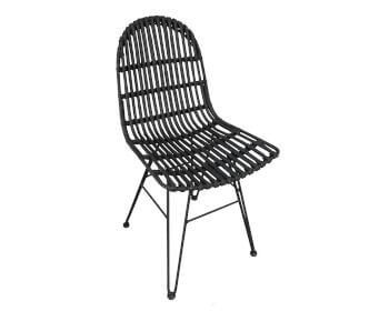 SIT Rattan Vintage Stuhl - ohne Armlehne Artikelbild 6