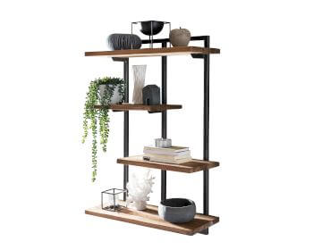 SIT Romanteaka Wandregal Teak & Metall Artikelbild 6