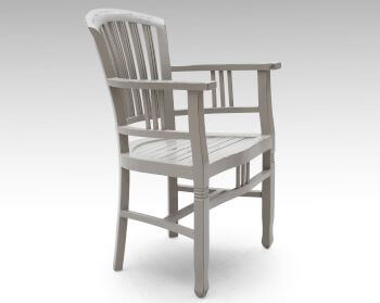 SIT SPA antik used look Akazie massiv Stuhl mit Armlehne Artikelbild 6