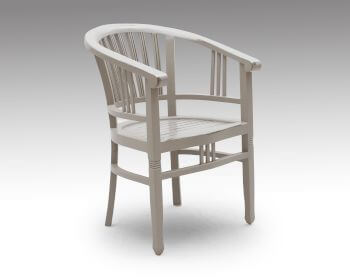 SIT SPA antik used look Akazie massiv Stuhl mit Lehnen Artikelbild 6