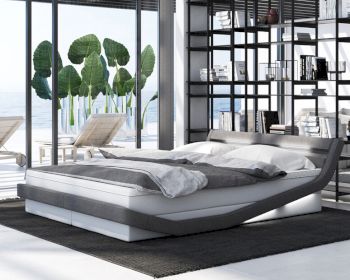 Salesfever »Bronx« Boxspringbett weiß/grau Artikelbild 6