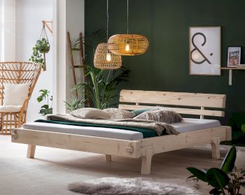 Salesfever »Jeremy« Massivholz Balkenbett Fichte Artikelbild 6