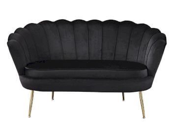 Salesfever »Marisco« Muschelsofa schwarz Artikelbild 6
