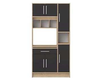 TemaHome »Louise« Küchenschrank Eiche mit schwarz Artikelbild 6