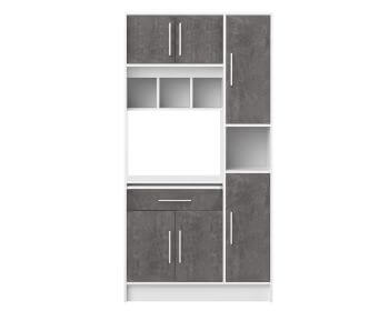 TemaHome »Louise« Küchenschrank weiß mit concrete Artikelbild 6