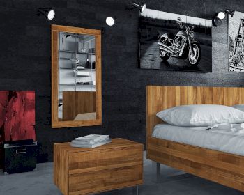 The Beds Steel Massivholz Wandspiegel Artikelbild 6