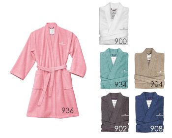 Tom-Tailor Basic Frottier Kimono Bademantel 100300 Artikelbild 6