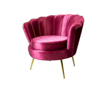 VOSS Design »Audrey« Samt Sessel pink Artikelbild 6