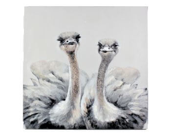 VOSS Design »Lovely Ostriches« Bild handgemalt Artikelbild 6