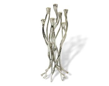 VOSS Design »Roots« Kerzenleuchter silber Artikelbild 6