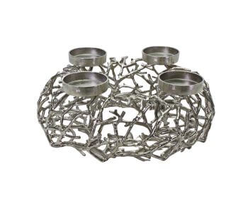 VOSS Design »Äste« Kranz in silber Artikelbild 6