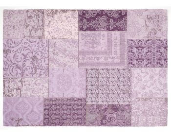 die Faktorei Vintage-Teppich "Patchwork" purple Artikelbild 6
