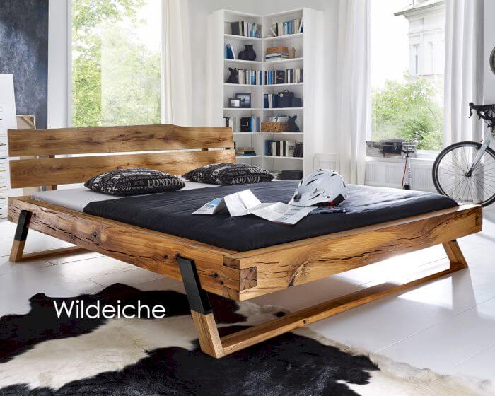 3S Frankenmöbel »Forest« Massivholz Balkenbett Wild Artikelbild 7