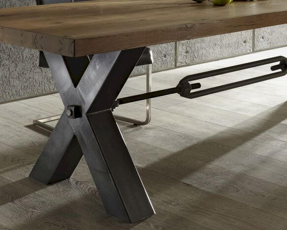 Bodahl Concept4You »Kansas« Eisen Tischgestell Rustic Oak Artikelbild 7