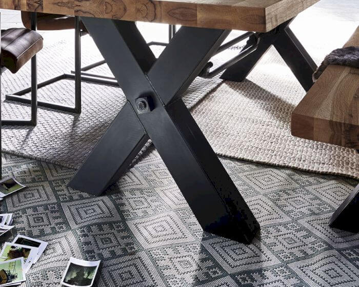 Bodahl Concept4You »Kansas« Eisen Tischgestell Rustic Oak Artikelbild 7