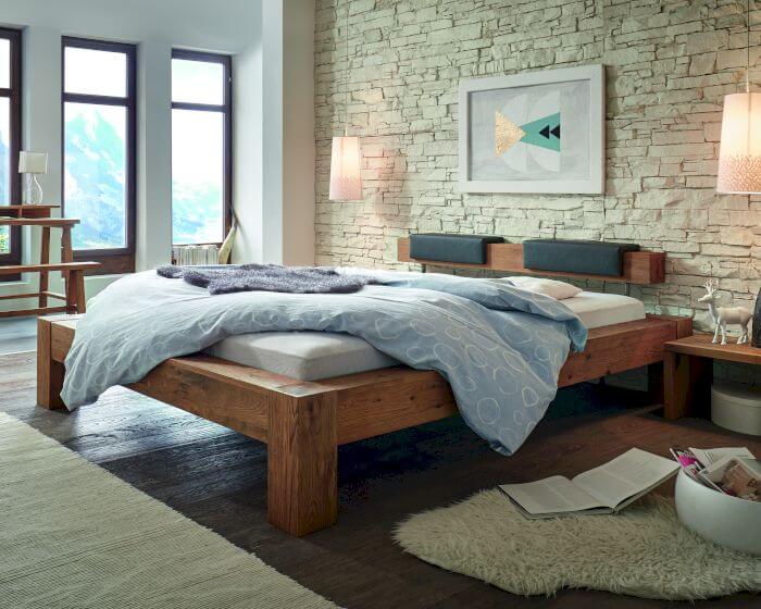 Hasena Oak-Line Wild Massivholzbett Bormio Cobo/Balco Artikelbild 7