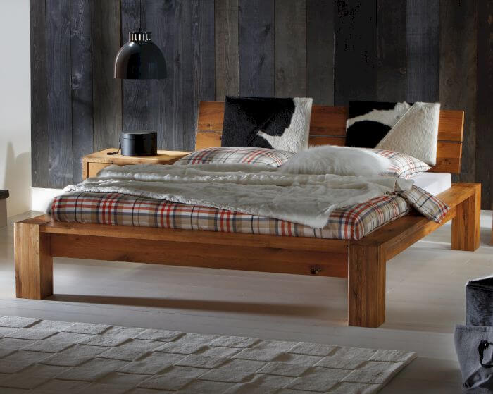 Hasena Oak-Line Wild Massivholzbett Cortina Cobo/Alpa Artikelbild 7
