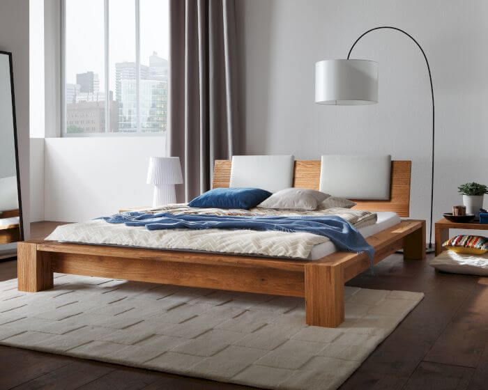 Hasena Oak-Line Wild Massivholzbett Cortina Cobo/Sion Artikelbild 7