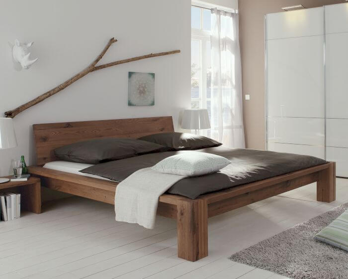 Hasena Oak-Line Wild Massivholzbett Cortina Cobo/Sion Artikelbild 7