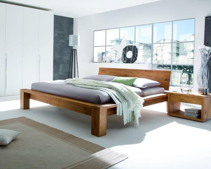 Hasena Oak-Line Wild Massivholzbett Cortina Cobo/Sion Artikelbild 7
