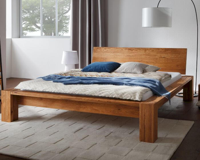 Hasena Oak-Line Wild Massivholzbett Cortina Cobo/Sion Artikelbild 7