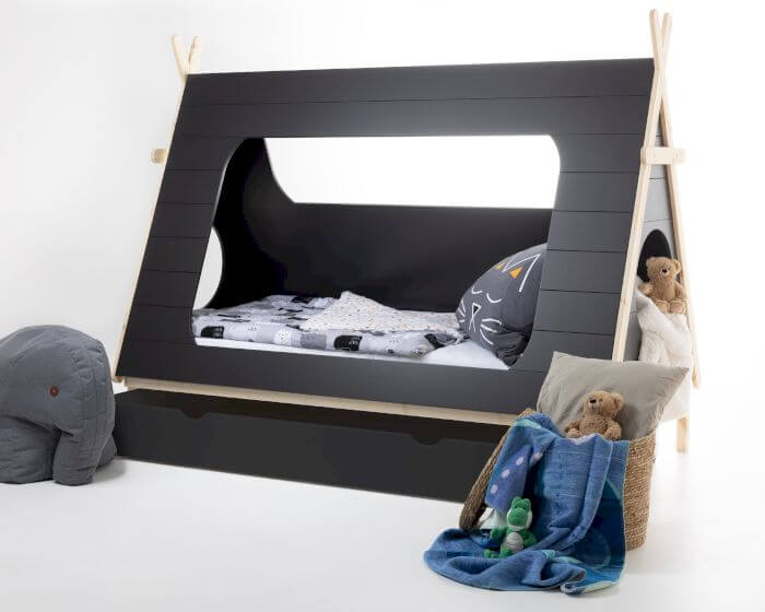 KidsLove »Yakari« Tipizelt-Kinderbett anthrazit Artikelbild 7