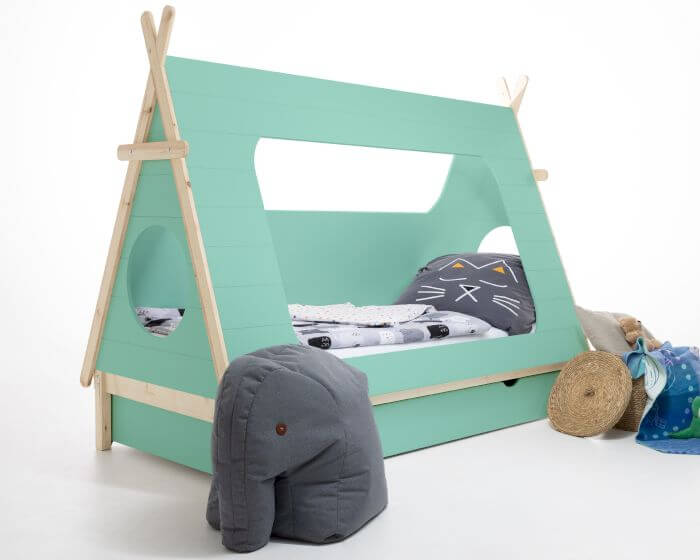 KidsLove »Yakari« Tipizelt-Kinderbett türkis Artikelbild 7