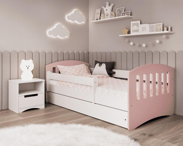 KocotKids »Classic« Bett in weiß/rosa Artikelbild 7