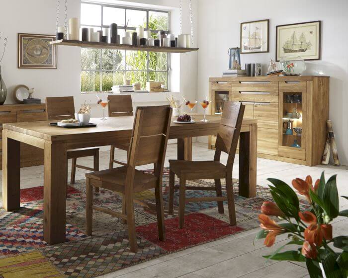 Massivholz »Basel« Highboard Artikelbild 7