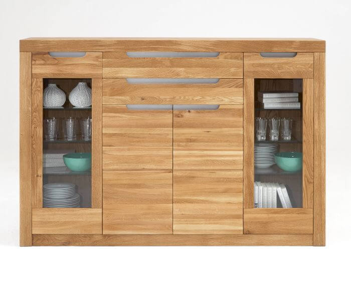 Massivholz »Basel« Highboard Artikelbild 7
