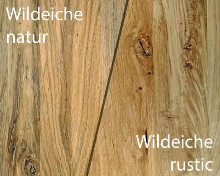 Massivholz »Dolce Vita II« Wildeiche Bett Artikelbild 7