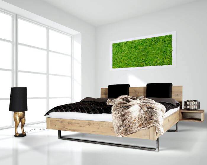 Massivholz »Dolce Vita III« Wildeiche Bett Artikelbild 7