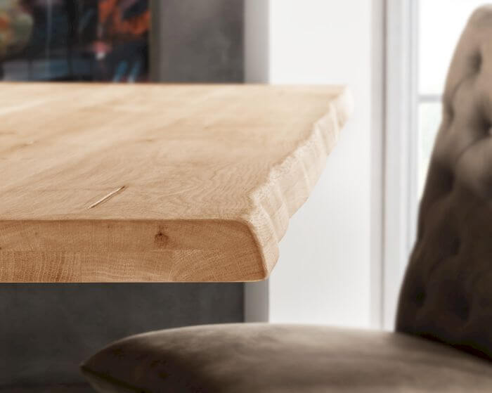 Massivholz Tabula Rasa Tischplatte Baumkante Artikelbild 7