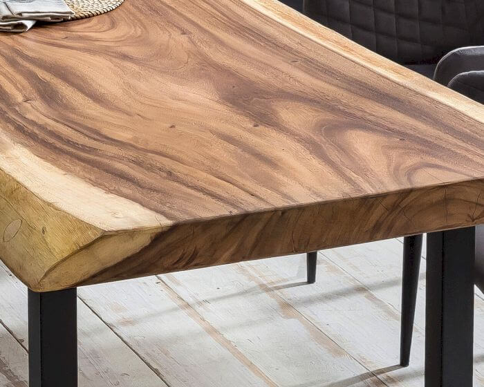 SIT Baumkante massiver Suarholz Esstisch Artikelbild 7