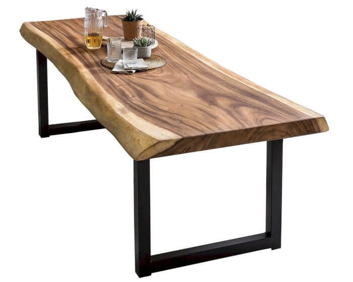 SIT Baumkante massiver Suarholz Esstisch Artikelbild 7
