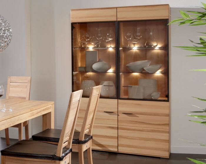 SIT Linea Kernbuche Vitrine Artikelbild 7