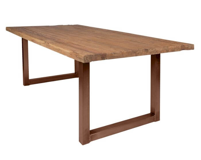 SIT tables & co »Waco« Esstisch Gestell braun •