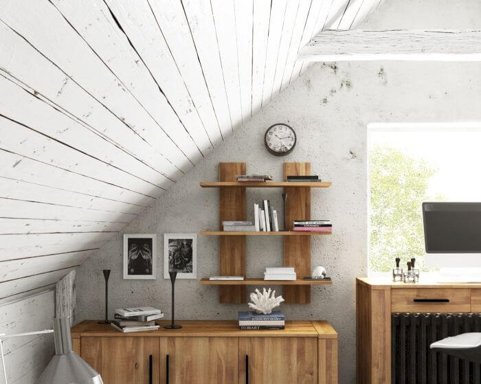 The Beds Cubic Massivholz Wandregal 3-reihig Artikelbild 7