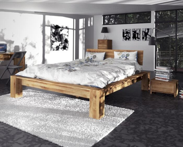 The Beds James Massivholz Bett hoch Artikelbild 7