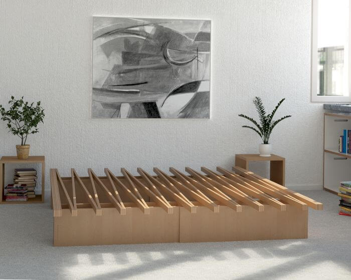 Tojo »vario/v« Design-Bett zum ausziehen Artikelbild 7