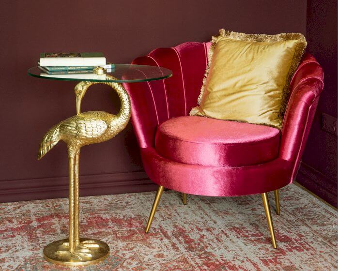 VOSS Design »Audrey« Samt Sessel pink Artikelbild 7