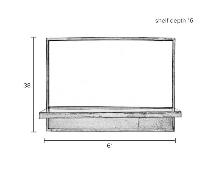designline »Feyza« Wandspiegel horizontal Artikelbild 7