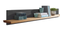 3S Frankenmöbel »Country« Massivholz Wandboard grau
