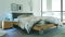 Hasena Oak-Vintage Massivholzbett Bloc Quada/Ripo