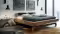 Hasena Oak-Vintage Massivholzbett Bloc Stabil/Inca