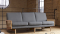 Kragelund »Egsmark« Sofa mit Holz-Armlehnen